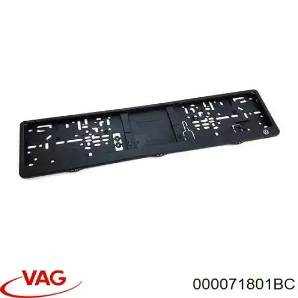 Soporte de matrícula delantera 000071801BC VAG