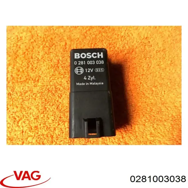 Relé de los calentadores 0281003038 VAG