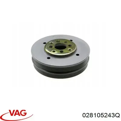 Polea, cigüeñal VAG 028105243Q