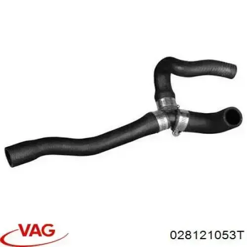 Manguera del radiador 028121053T VAG