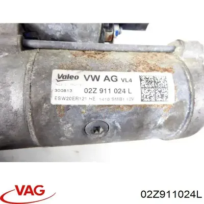 Motor de arranque VAG 02Z911024L