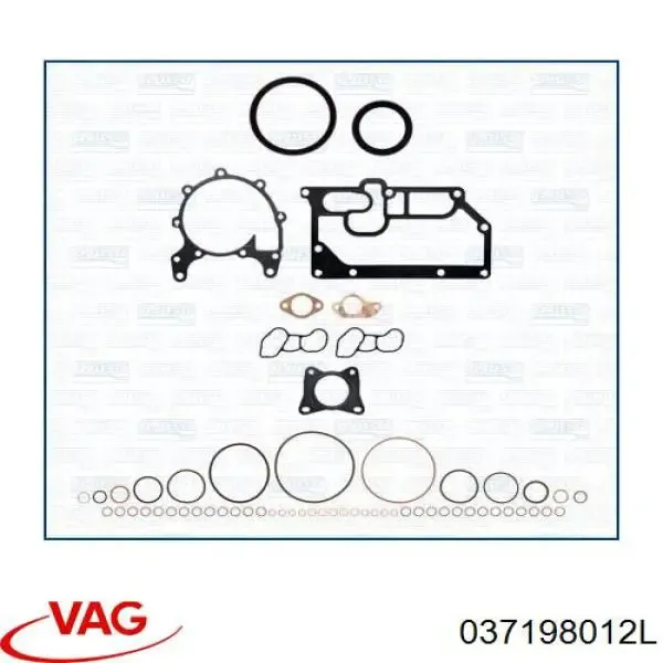 Juego de juntas superiores de motor 037198012L VAG