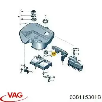 Llenado de aceite VAG 038115301B
