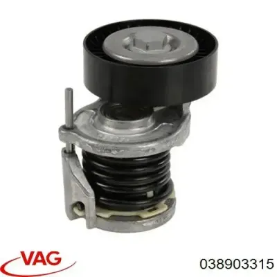 Tensor de correa, correa poli V VAG 038903315