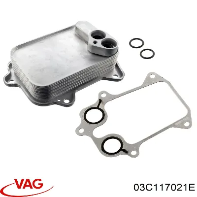 Radiador de aceite VAG 03C117021E