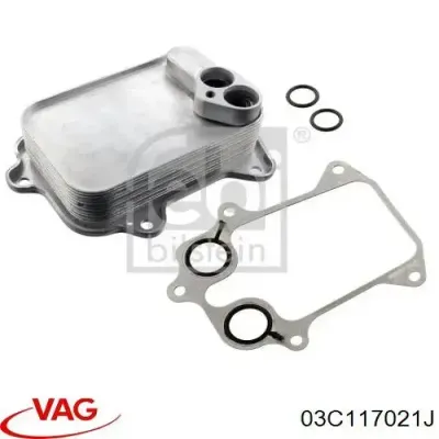 Radiador de aceite VAG 03C117021J