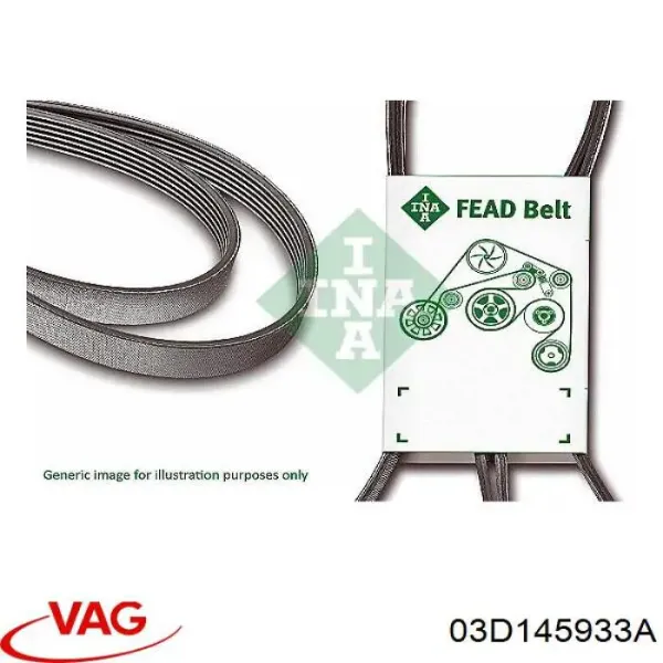 Correa trapezoidal Volkswagen LT 2DB, 2DE, 2DK