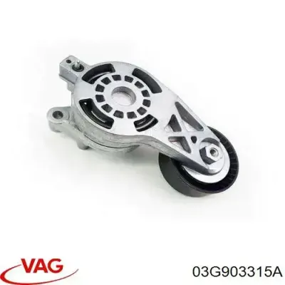 Tensor de correa, correa poli V VAG 03G903315A