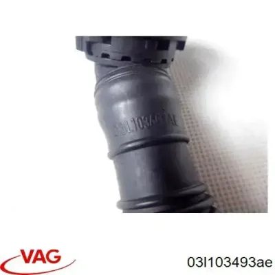 Tubo De Ventilacion Del Carter (Separador de Aceite) VAG 03L103493AE