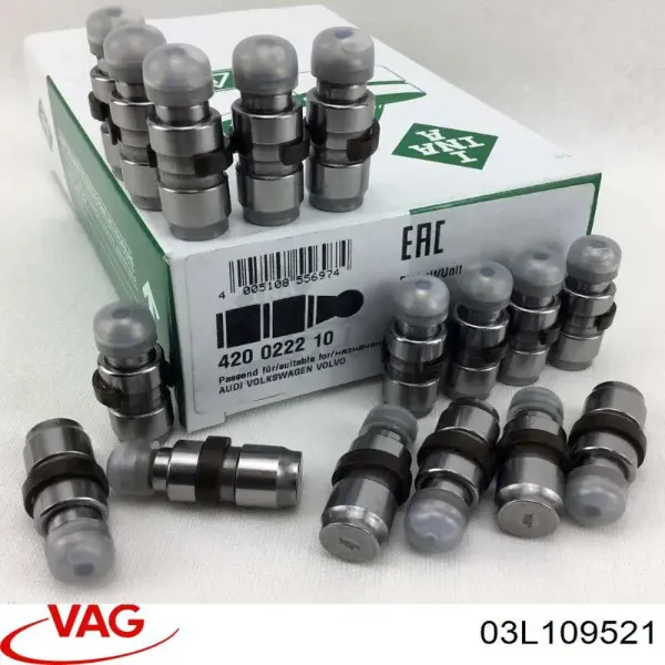 Empujador de válvula Volkswagen Tiguan 1 5N1, 5N2