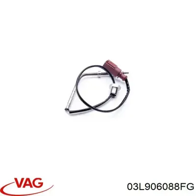 Sensor de temperatura, gas de escape, antes de Filtro hollín/partículas VAG 03L906088FG