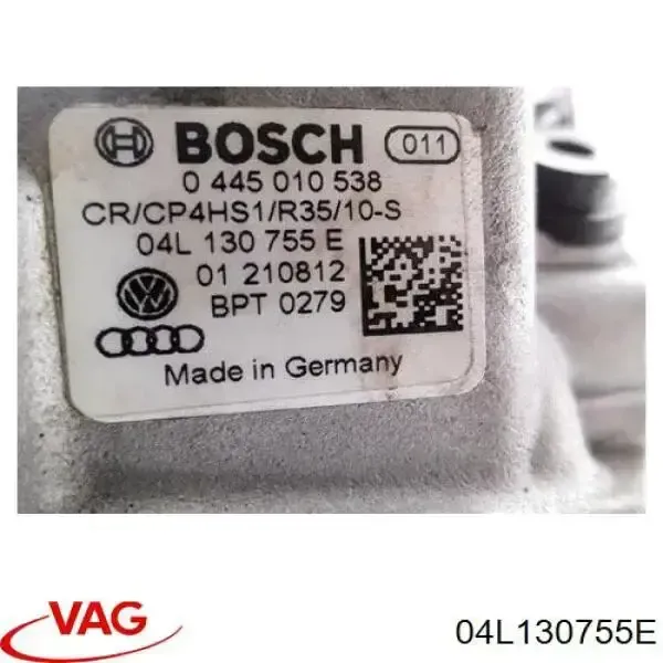 Bomba inyectora 04L130755E VAG