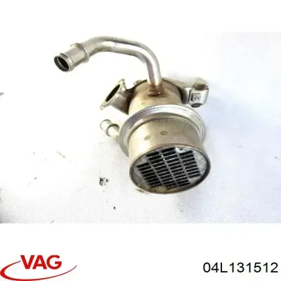 Enfriador EGR de recirculación de gases de escape VAG 04L131512