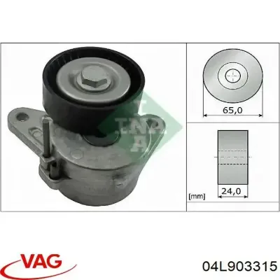 Tensor, correa dentada VAG 04L903315
