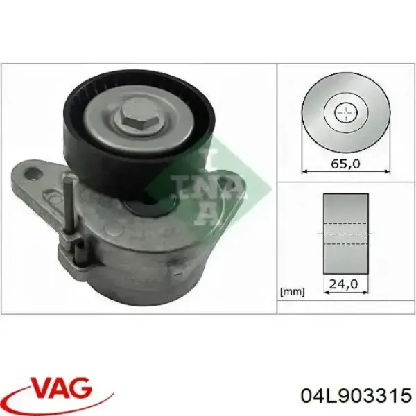Tensor, correa de distribucion 04L903315 VAG