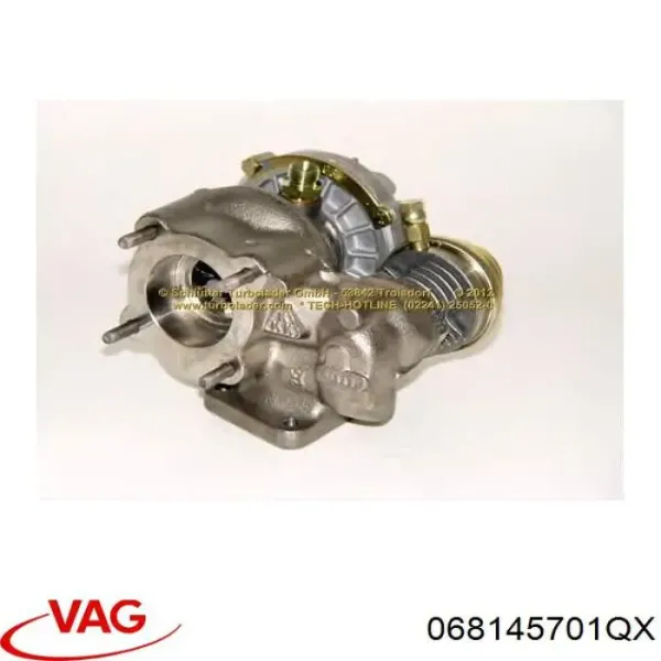 Turbocompresor 068145701QX VAG