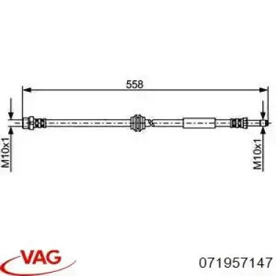 Sensor de cigüeñal 071957147 VAG