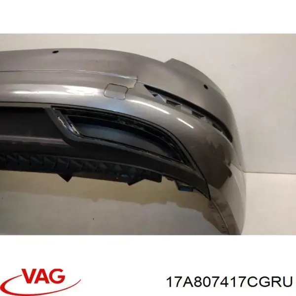 Parachoques trasero 17A807417CGRU VAG