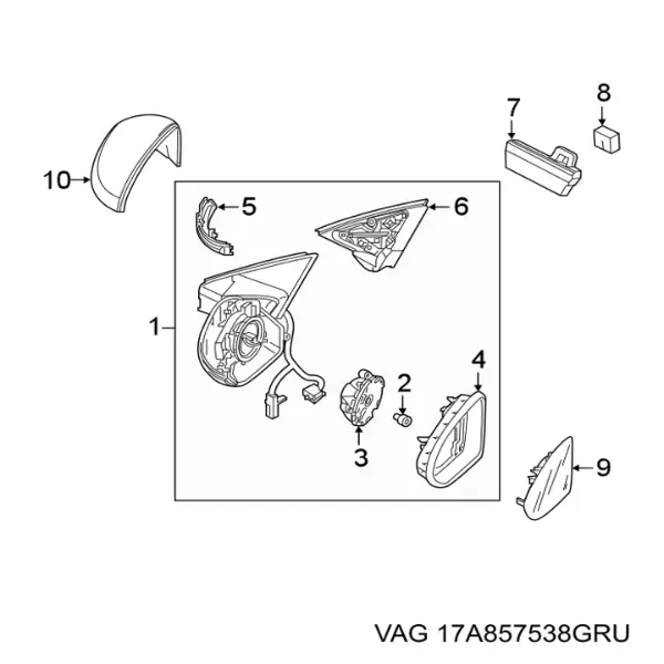  17A857538GRU VAG