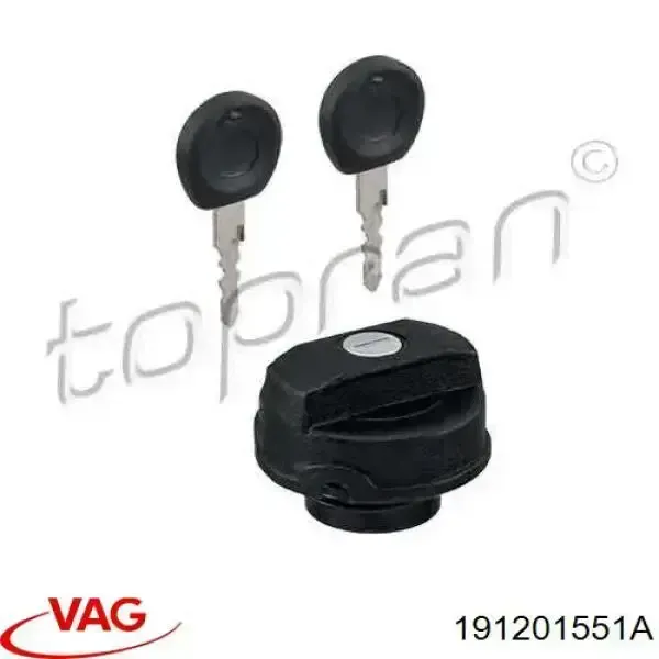 Tapa de depósito de combustible 191201551A VAG