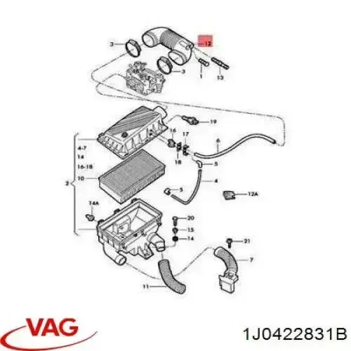 Fuelle, dirección Audi A3 8PA