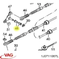Casquillo palanca cambio Volkswagen Multivan 7HM, 7HN, 7HF, 7EF, 7EM, 7EN