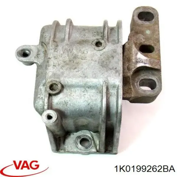 1K0199262BA VAG Soporte de motor derecho