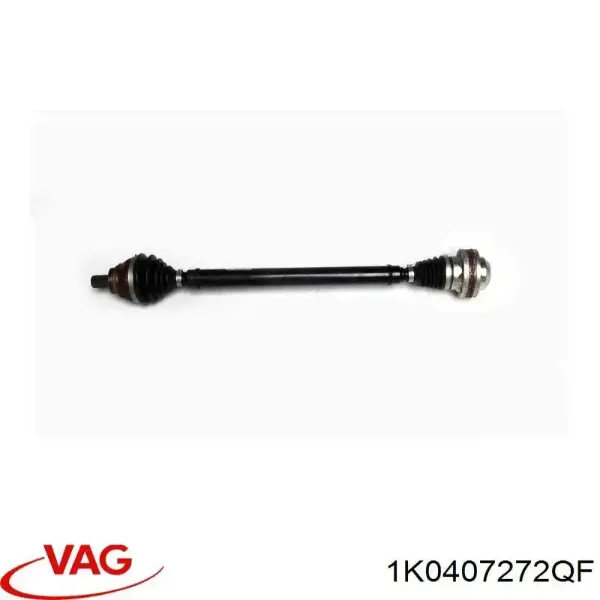 Árbol de transmisión delantero derecho 1K0407272QF VAG
