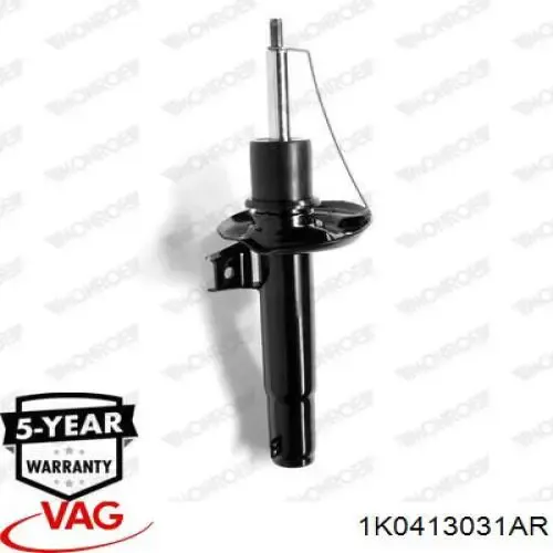 Amortiguador delantero Audi A3 8PA