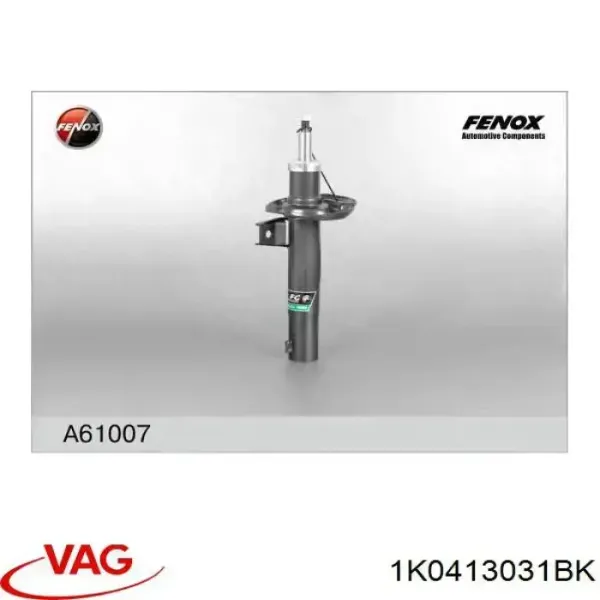 Amortiguador delantero Audi A3 8PA