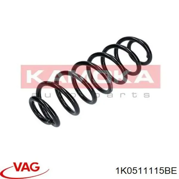 Muelle de suspensión eje trasero Skoda Octavia 1Z3