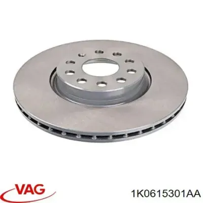 Freno de disco delantero VAG 1K0615301AA