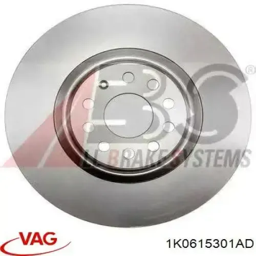 Freno de disco delantero Volkswagen Golf 8 CD1, DA1