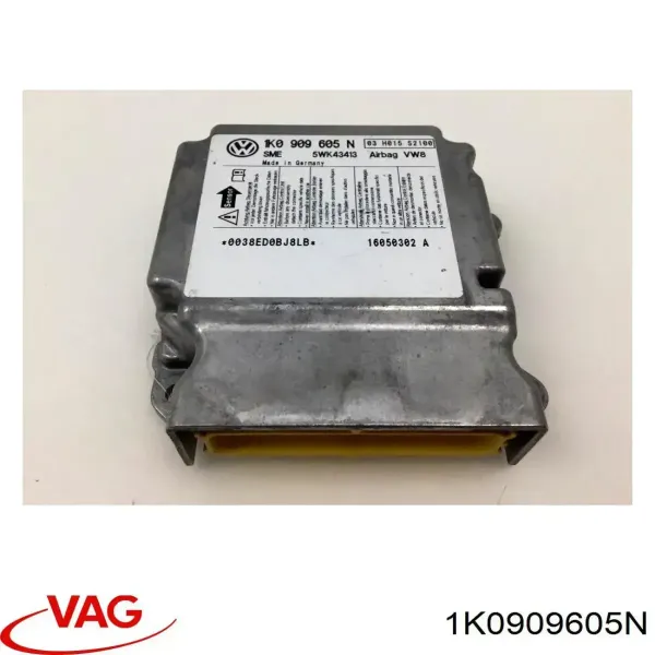 Módulo de control de airbag 1K0909605N VAG