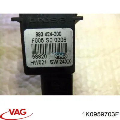 Motor eléctrico, elevalunas, puerta trasera izquierda VAG 1K0959703F