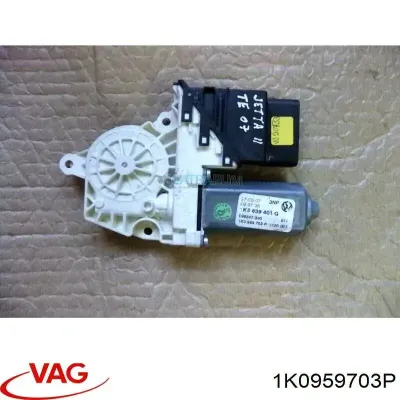 Motor eléctrico, elevalunas, puerta trasera izquierda VAG 1K0959703P