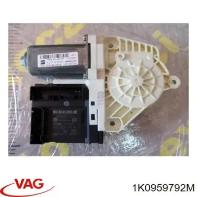 Motor del elevalunas de la puerta delantera derecha VAG 1K0959792M
