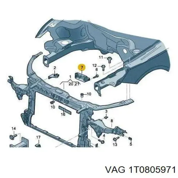 1T08059719B9 VAG/Skoda