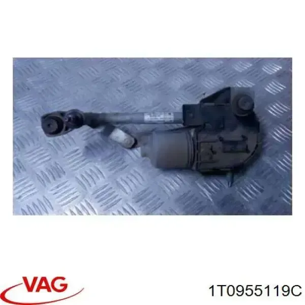 Motor limpiaparabrisas 1T0955119C VAG