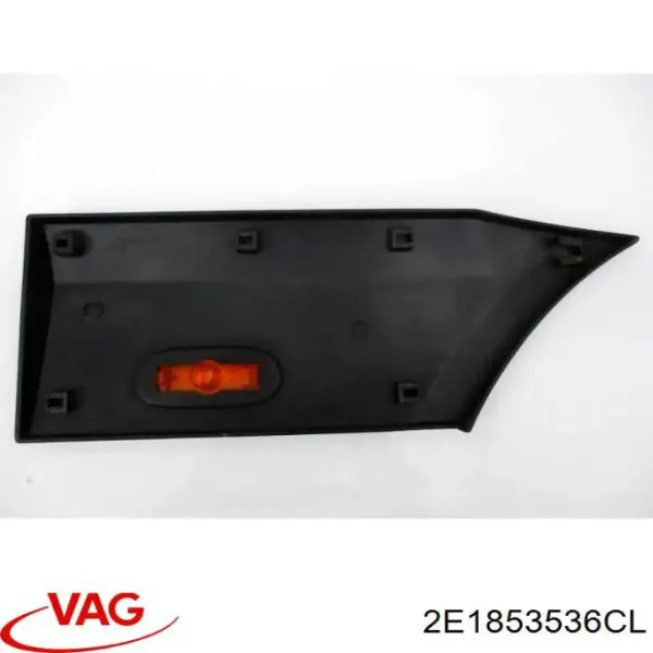 Moldura de guardabarros trasero izquierdo 9066903462 Mercedes