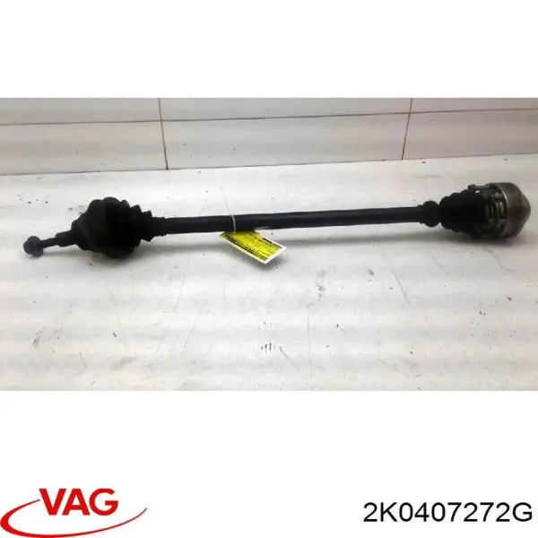 Árbol de transmisión delantero derecho 2K0407272G VAG