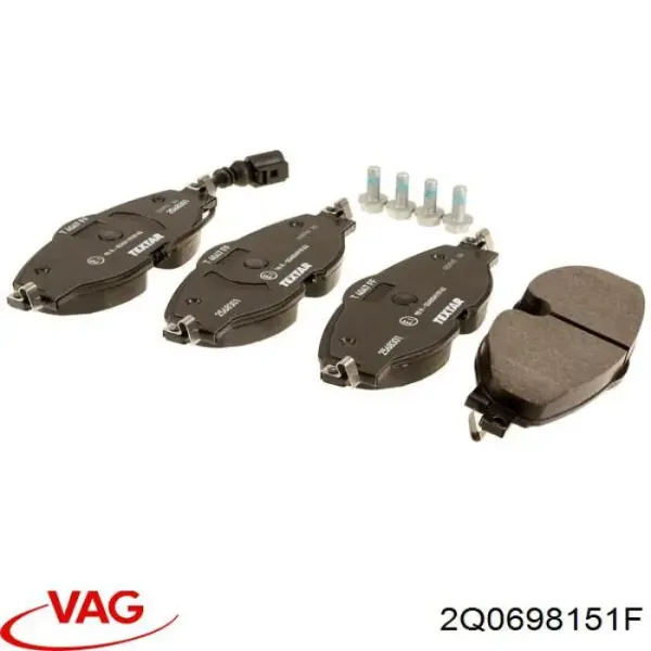 Pastillas de freno delanteras Volkswagen Passat 3G2, CB2