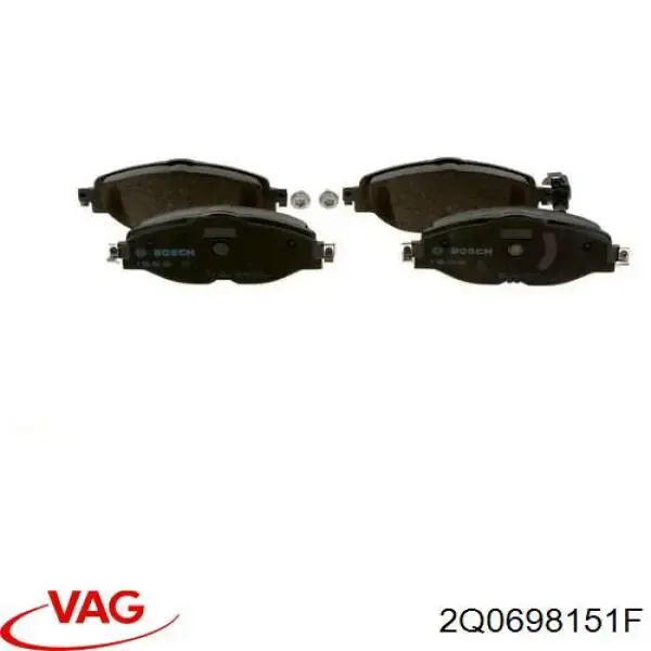 Pastillas de freno delanteras Volkswagen Passat 3G2, CB2