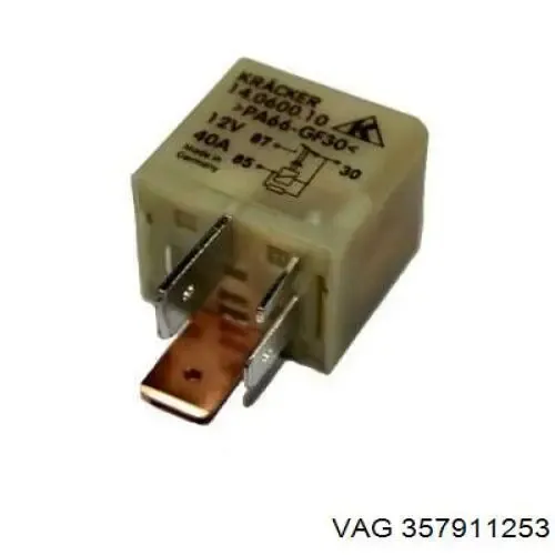 Relé de bujía de precalentamiento Skoda Octavia 1U2