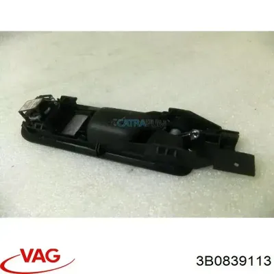 Manecilla de puerta, equipamiento habitáculo, trasera izquierda VAG 3B0839113