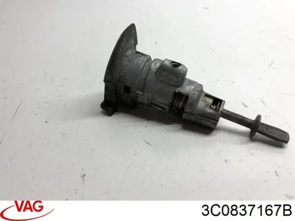 Cilindro de cerradura de puerta delantera izquierda 3C0837167B VAG