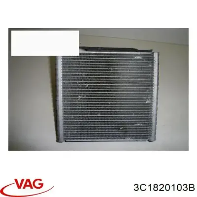 Evaporador, aire acondicionado VAG 3C1820103B