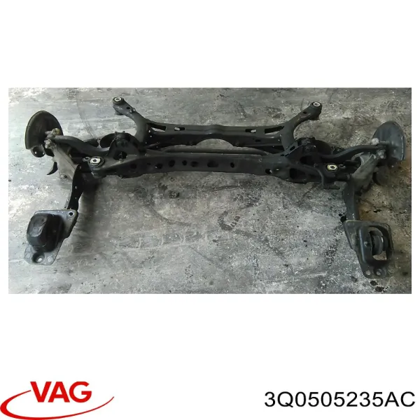 Subchasis trasero Volkswagen Passat B8
