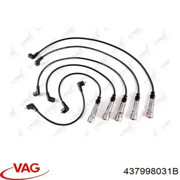 Cables de bujías 437998031B VAG