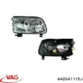Cristal de faro izquierdo Audi A6 4A5
